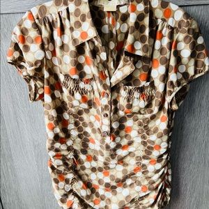 Michael kors size 8 100 % silk blouse